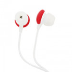 Gembird sztereo fülhallgató (piros-fehér)