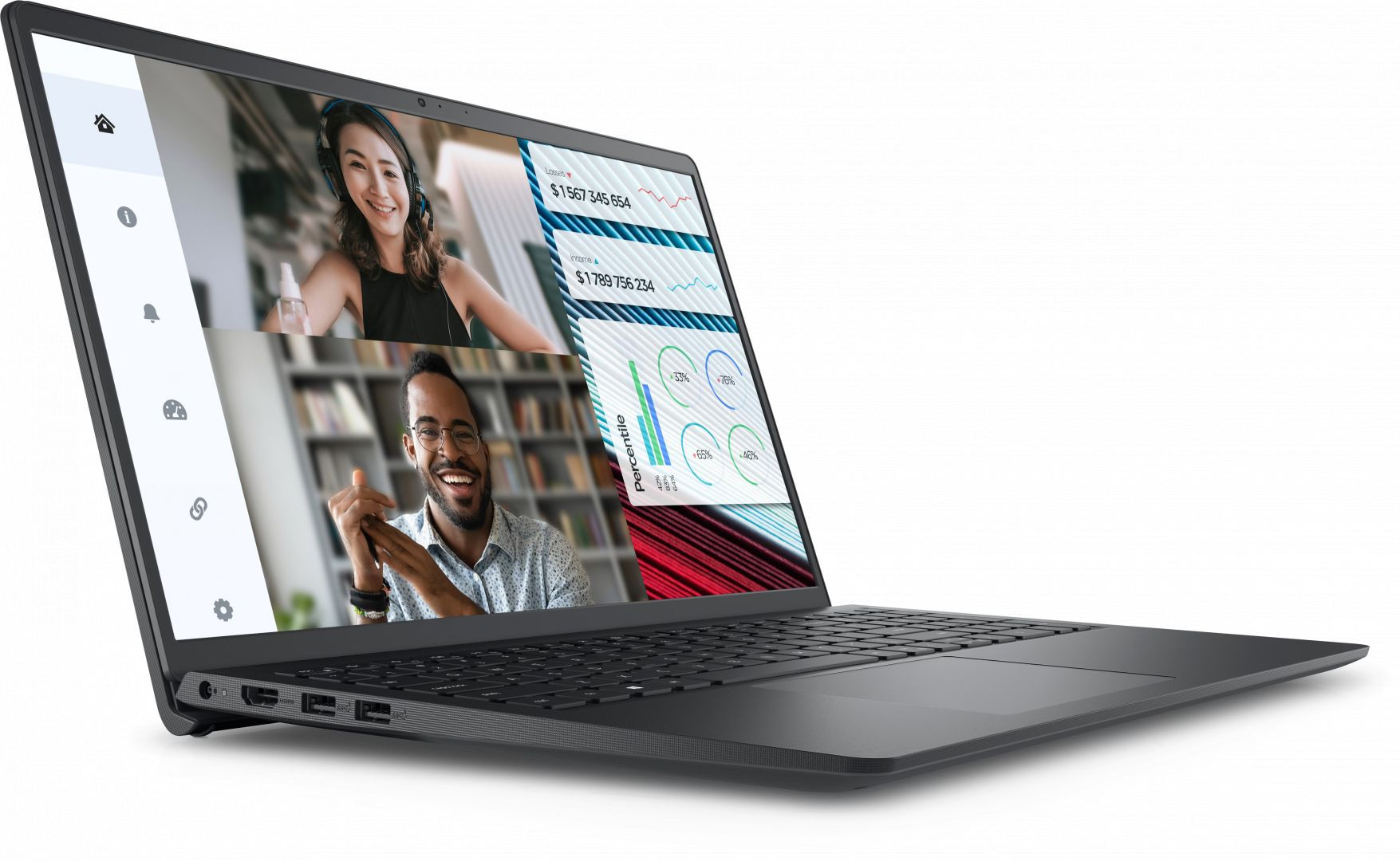 Dell Vostro 3520 notebook (fekete) - N3001PVNB3520EMEA01 (Windows 11 Pro) #2