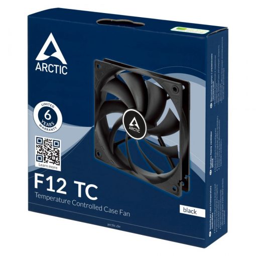 12 cm hűtőventilátor Arctic F12 TC (beépített hőszabályzóval) #4