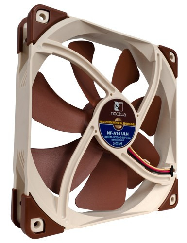 14 cm hűtőventilátor Noctua NF-A14 ULN, extrém halk #2