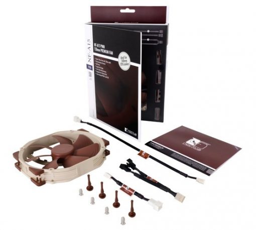 14x15 cm hűtőventilátor Noctua NF-A15 PWM, extrém halk #5