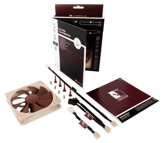 12 cm hűtőventilátor Noctua NF-P12 PWM ultrahalk, PWM #3