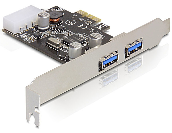USB 3.0 vezérlő kártya PCI-Express x1 (2 port) - DeLock #2