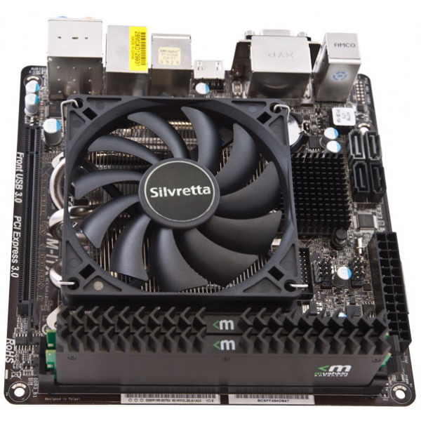 Alpenföhn Silvretta CPU hűtő (Mini-ITX, Micro ATX-hez) univerzális #3