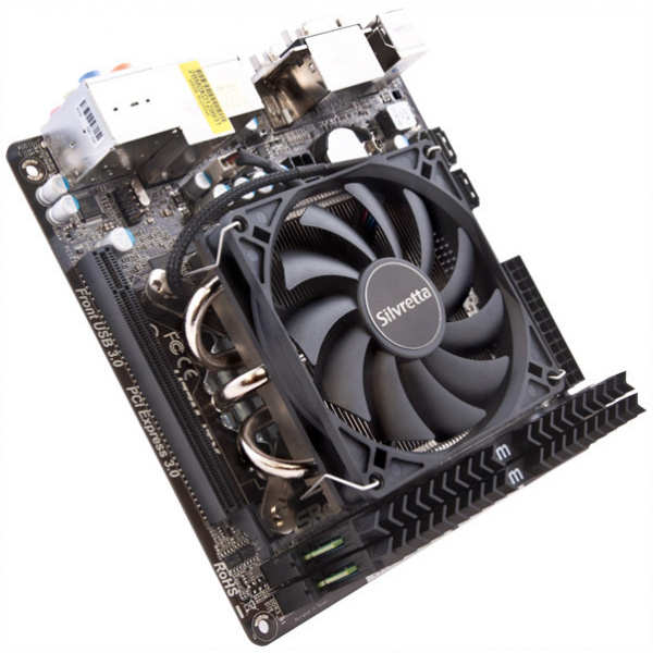 Alpenföhn Silvretta CPU hűtő (Mini-ITX, Micro ATX-hez) univerzális #4