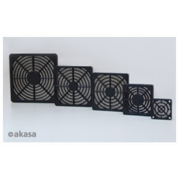 Szűrő előtét ventilátorhoz - Műanyag kereten mosható szűrő, 8cm-es (Akasa) #3