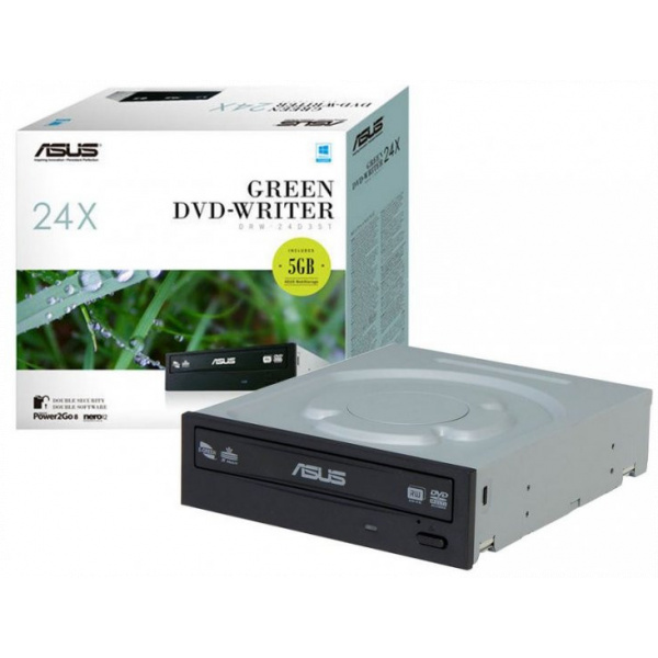 Asus DVD író DRW-24D5MT dobozos fekete, SATA #2