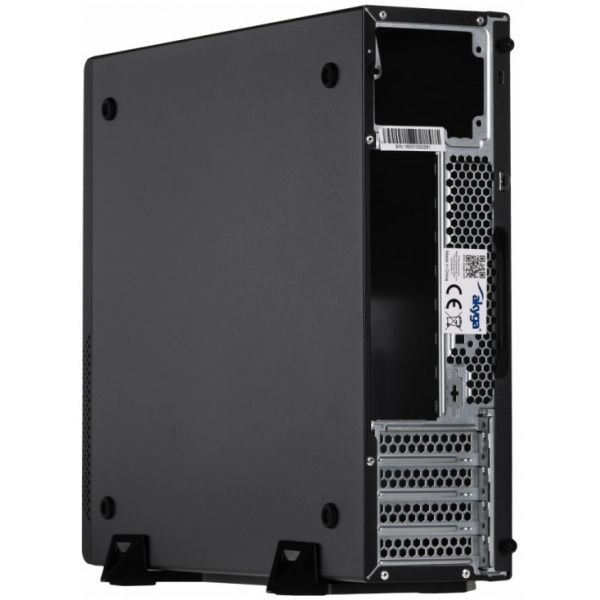 Akyga AK-502-02BK (micro ATX/mini-ITX) ház (fekete) #5