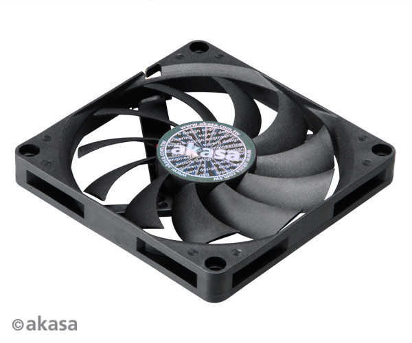 8 cm hűtőventilátor Akasa Slimfan (vékony) PWM #2