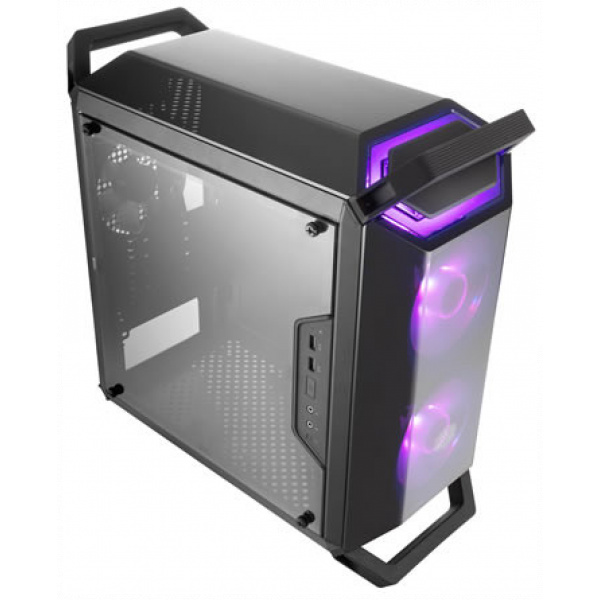 CoolerMaster MasterBox Q300P micro ATX ház (fekete) #2