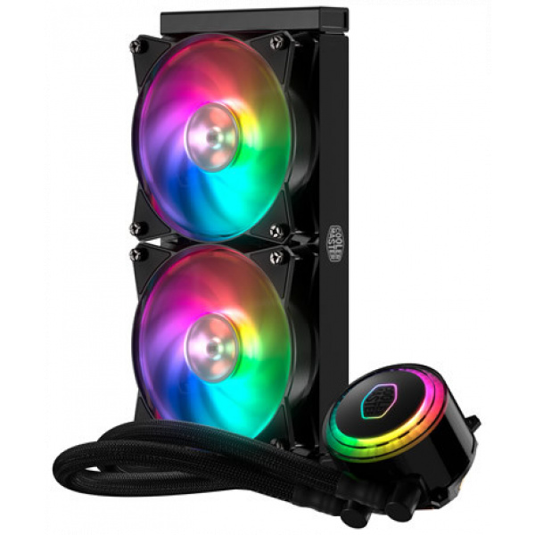 CoolerMaster MasterLiquid ML240R RGB CPU vízhhűtés, univerzális, LED-es #3