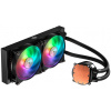 CoolerMaster MasterLiquid ML240R RGB CPU vízhhűtés, univerzális, LED-es #4