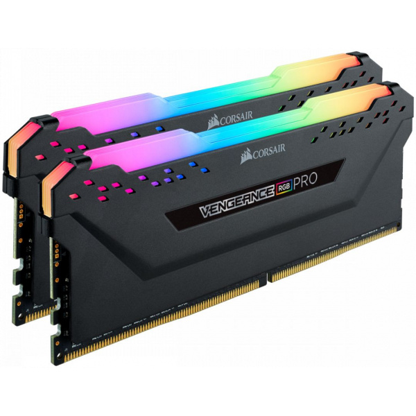 16GB DDR4 2666MHz (PC4-21300) Corsair Dual RAM KIT (Vengeance RGB Pro Black) #3