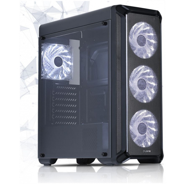 Zalman I3 ház (fekete) #4