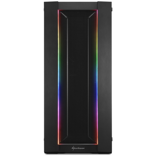 Sharkoon Elite Shark CA200M üvegablakos ház (fekete) - RGB vezérlővel #2
