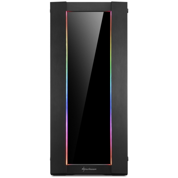 Sharkoon Elite Shark CA200G üvegablakos ház (fekete) - RGB vezérlővel #2