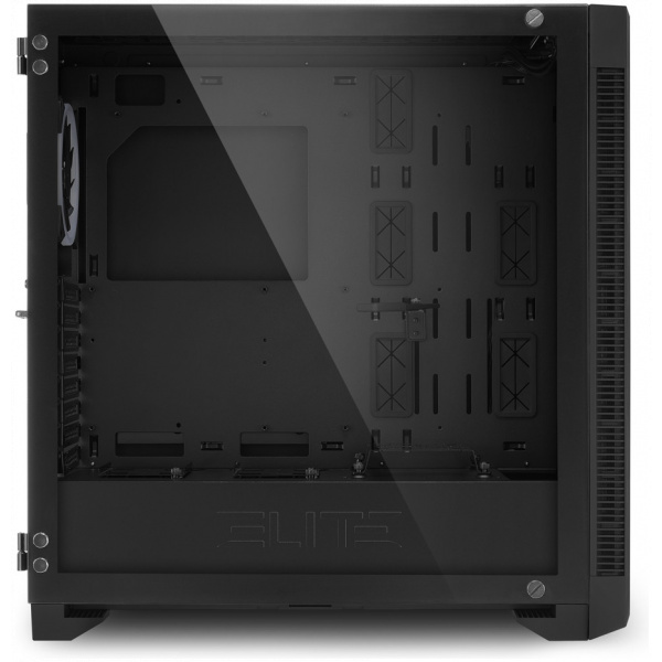 Sharkoon Elite Shark CA200G üvegablakos ház (fekete) - RGB vezérlővel #4
