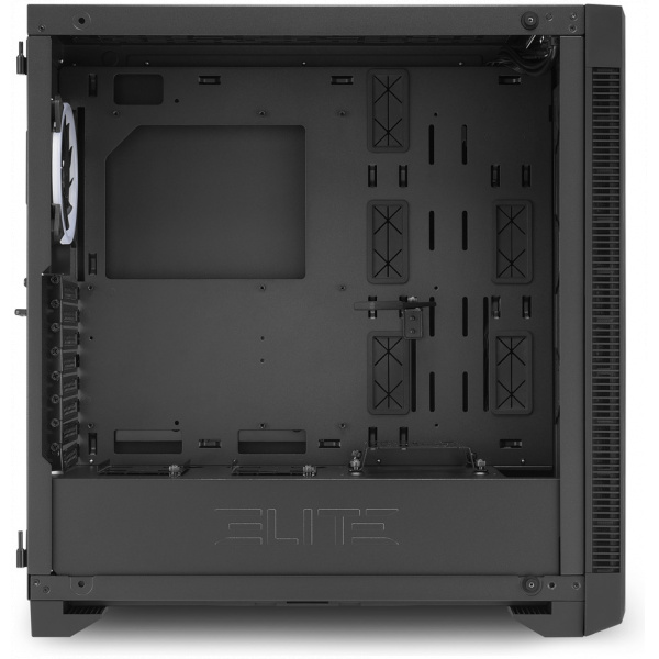 Sharkoon Elite Shark CA200G üvegablakos ház (fekete) - RGB vezérlővel #5