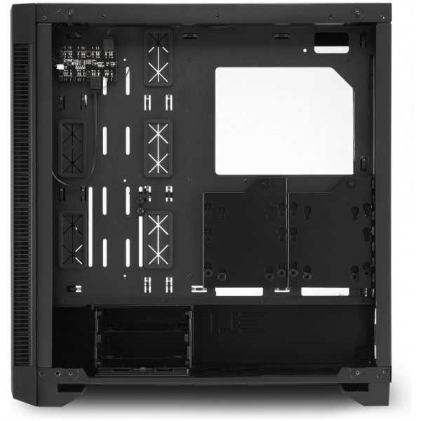 Sharkoon Elite Shark CA200G üvegablakos ház (fekete) - RGB vezérlővel #6