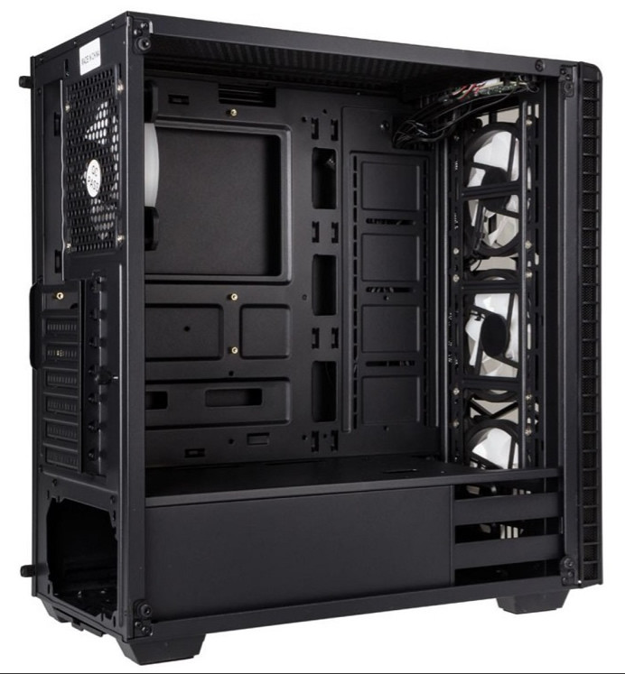 Kolink Observatory RGB ház (fekete) edzett üveg oldallappal #2