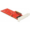 Delock PCI Express x4 Kártya > 1 x belső NVMe M.2 SSD-hez, 110 mm hűtőbordával #2
