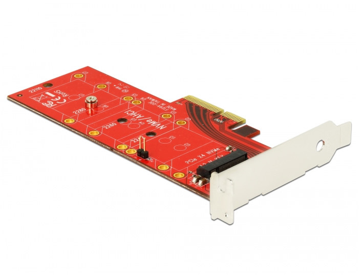 Delock PCI Express x4 Kártya > 1 x belső NVMe M.2 SSD-hez, 110 mm hűtőbordával #2
