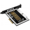 Axagon PCI Express x4 Kártya hűtővel > 1 x belső NVME M.2 SSD-hez PCEM2-NC #2