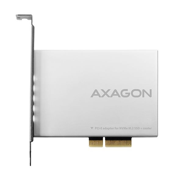 Axagon PCI Express x4 Kártya hűtővel > 1 x belső NVME M.2 SSD-hez PCEM2-NC #6
