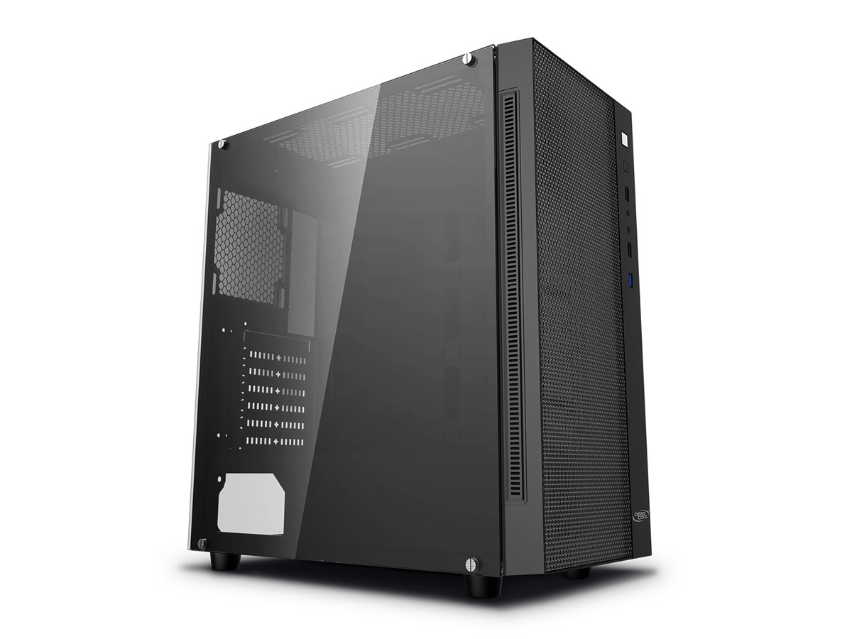 DeepCool Matrexx 55 Mesh ház, üveg oldallappal (fekete) #2