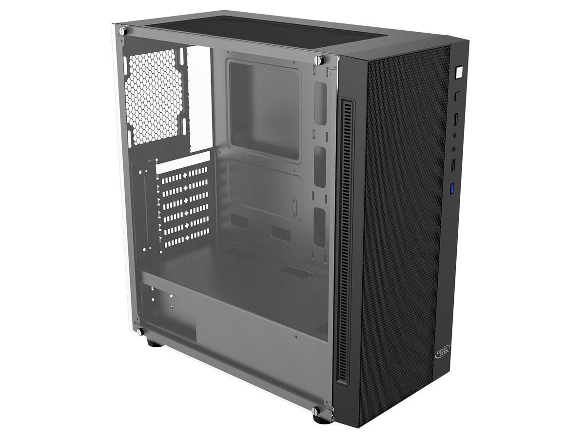DeepCool Matrexx 55 Mesh ház, üveg oldallappal (fekete) #3