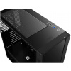 DeepCool Matrexx 55 V3 ház RGB csíkkal, üveg oldallappal (fekete) #7