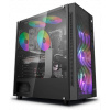 DeepCool Matrexx 55 Mesh ADD-RGB 4F ház, üveg oldallappal (fekete) #6