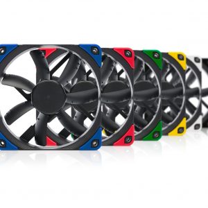 12 cm hűtőventilátor Noctua NF-S12A PWM chromax.black.swap #2