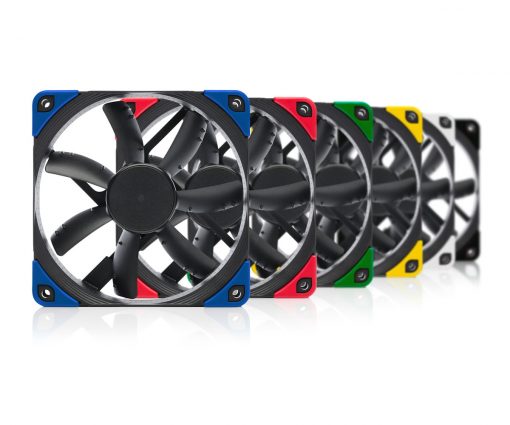 12 cm hűtőventilátor Noctua NF-S12A PWM chromax.black.swap #2