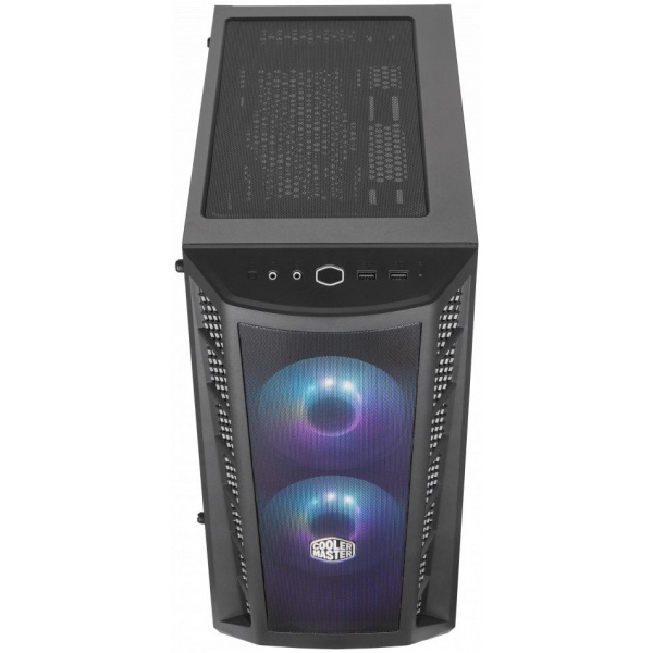CoolerMaster MasterBox MB311L ARGB ház vezérlővel, üveg ablakkal (fekete) #5