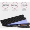 Axagon CLR-M2L3 M.2 SSD (2280) hűtőborda (3 mm magas) #3