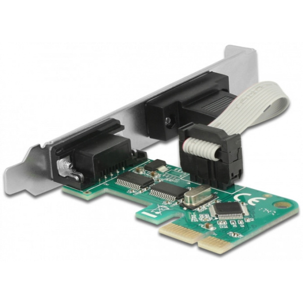 Delock 89918 soros vezérlő kártya PCI-Express x1, 2 port #2