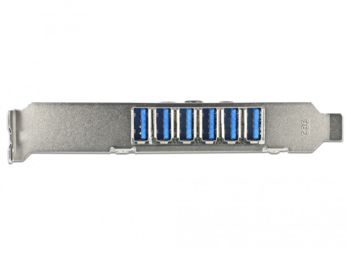 USB 3.0 vezérlő kártya PCI-Express x1 (6+1 port) - DeLock #4