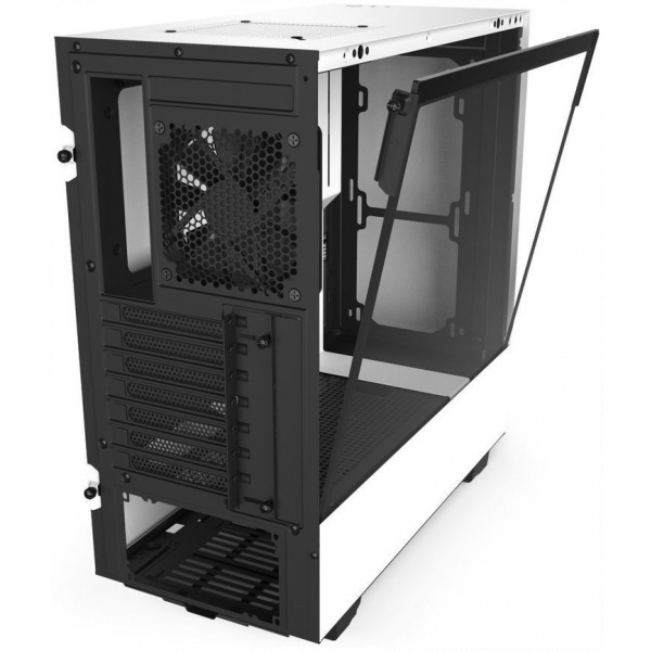 NZXT H510 Mid Tower ház üveg oldalablakkal (fehér) #7