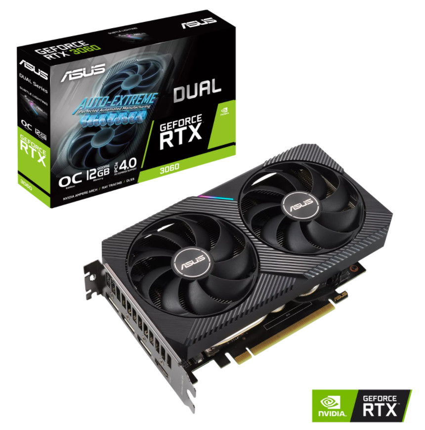 Asus Dual GeForce RTX™ 3060 V2 OC Edition 12GB GDDR6 VGA #6