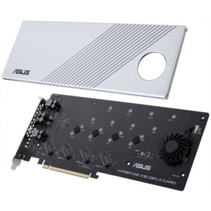 Asus Hyper M.2 x16 Gen 4 kártya > 4 x belső NVME M.2 SSD-hez #2