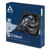 12 cm hűtőventilátor Arctic P12 Silent ultrahalk (Black) #5