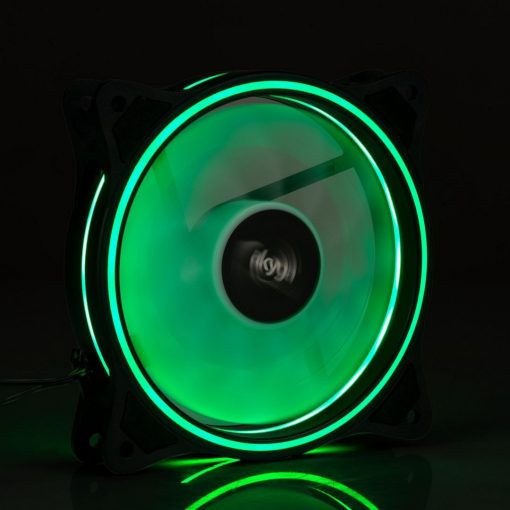 12 cm hűtőventilátor Akyga AW-12D-RGB - RGB LED-es, Mini 6 pin csatlakozóval #7