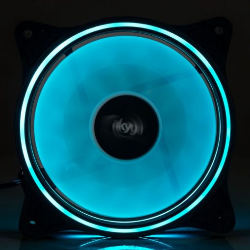 12 cm hűtőventilátor Akyga AW-12D-RGB - RGB LED-es, Mini 6 pin csatlakozóval #9