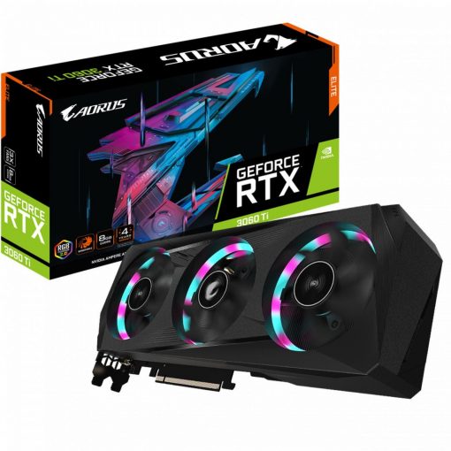 Gigabyte AORUS GeForce RTX™ 3060 Ti ELITE 8G rev. 2.0 VGA #4