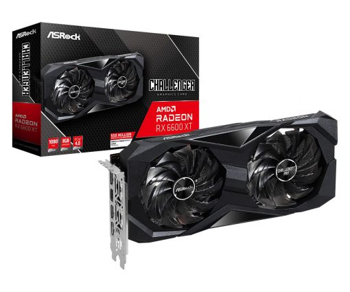 ASRock AMD Radeon RX 6600 XT Challenger D 8GB OC VGA #5