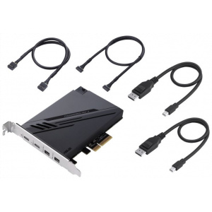 Asus ThunderboltEX 4 bővítőkártya, dual Thunderbolt™ 4 (USB-C©) porttal PCIe 3.0 #2