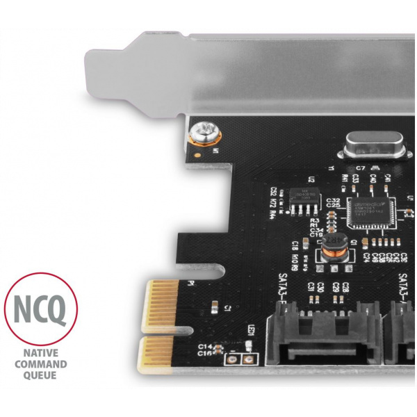 SATA3 vezérlő PCI-Express, 2 belső port (Axagon PCES-SA2N) #4