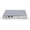 Gembird DVD-USB-02 Slim DVD író, 2x USB (ezüst) #3