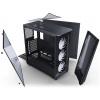 Phanteks Eclipse P400A ház üveg oldallappal, Mesh előlappal (fekete) #5